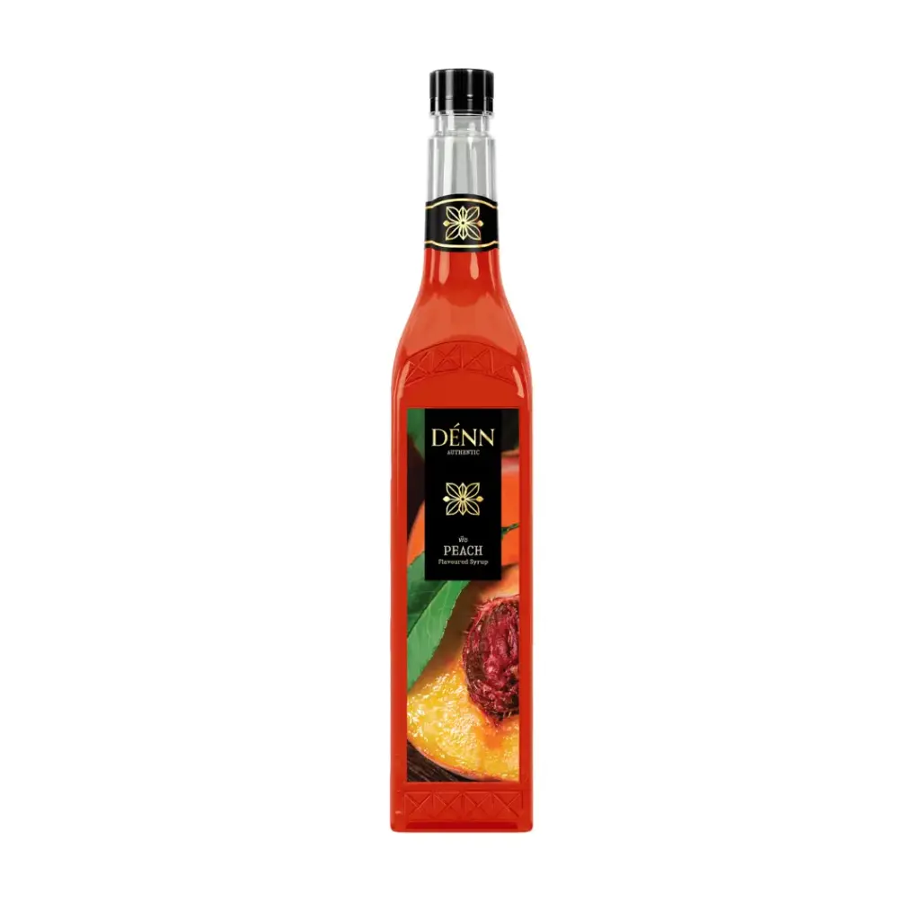 Peach Concentrated Flavoured Syrup (DÉNN Brand)